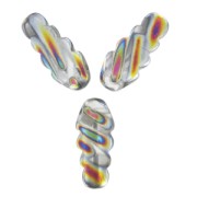 Dagues en verre dentelle 6x14 mm Crystal Pop Vitrail x25|raw }}