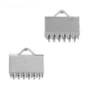 Embouts à serrer lisses 10.5 mm en acier inox 304 x10