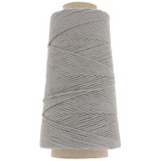 Bobine de cordon coton macramé Organic Cotton Détox XL peigné - Gris foncé x200m|raw }}