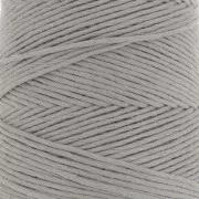 Bobine de cordon coton macramé Organic Cotton Détox XL peigné - Gris foncé x200m