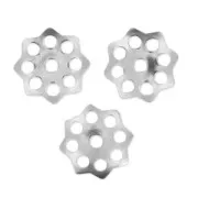 Coupelles filigranées 11 mm en acier inoydable 304 x50