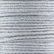 Fil synthétique métallisé 1 mm Argenté x 1 m