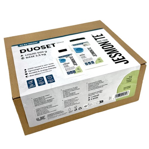 Set de base en poudre 2.5kg et liquide 500 ml AC84 - Jesmonite