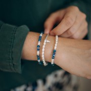 Mini breloque poisson 7x3.5 mm avec anneau ouvert - Argent 925 x1