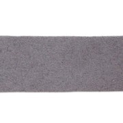 Lacet Suédine 20 mm Gris x1m