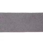 Lacet Suédine 20 mm Gris x1m