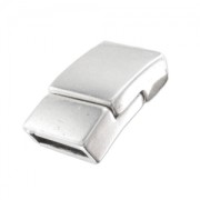 Fermoir aimanté 22x13 mm pour lacet 10 mm argenté vieilli x1|raw }}