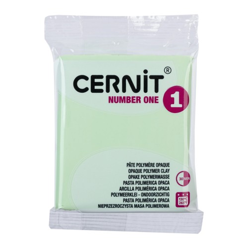 Pâte Cernit Number one opaque - Amande (n°616) x56gr