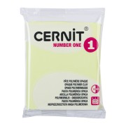 Pâte Cernit Number one opaque - Jaune pastel x56g (n°731)|raw }}
