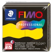 Pâte Fimo Professional 57gr Jaune pur (n°100)|raw }}