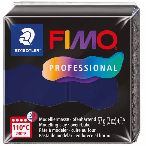 Pâte Fimo Professional 57gr Bleu navy (n°34)