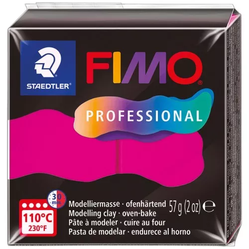 Pâte Fimo Professional 57gr Magenta pur (n°210)