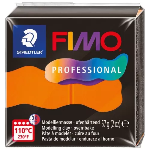 Pâte Fimo Professional 57gr Orange (n°004)
