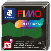 Pâte Fimo Professional 57gr Vert feuille (n°57)|raw }}