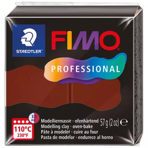 Pâte Fimo Professional 57gr Chocolat (n°77)