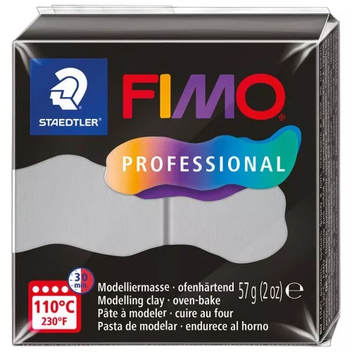 Pâte Fimo Professional 57gr Gris Dauphin (n°80)