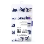Set de 30 paires d'yeux & 10 nez de sécurité pour peluches et amigurumi