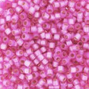 Miyuki Delica Duracoat 11/0 DB2174 - Alabaster S/L Dyed Pink Parfait x8g|raw }}