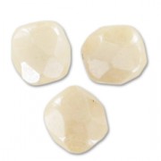 Facettes 3 mm Opaque Beige Ceramic Look x50