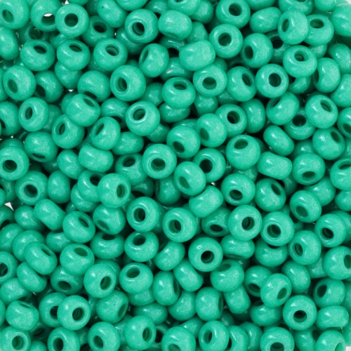 Perles rocailles Preciosa  8/0 3 mm - Terra Intensive - Dark Green x20g