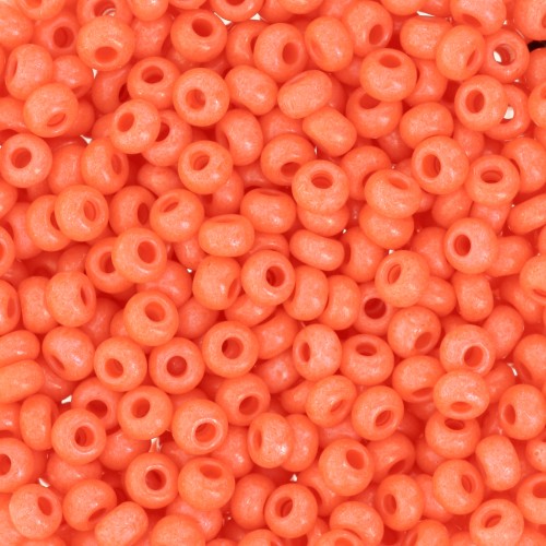Perles rocailles Preciosa 8/0 3 mm - Terra Intensive - Orange x20g