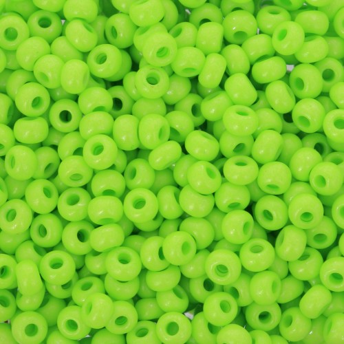 Perles rocailles Preciosa 8/0 3 mm - Terra Intensive - Green x20g