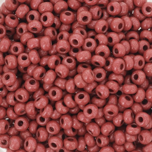 Perles rocailles Preciosa 8/0 3 mm - Terra Intensive - Brown x20g