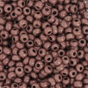 Perles rocailles Preciosa 8/0 3 mm - Terra Intensive - Dark Brown x20g