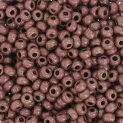 Perles rocailles Preciosa 8/0 3 mm - Terra Intensive - Dark Brown x20g