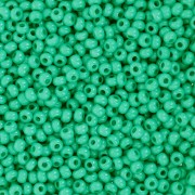Perles rocailles Preciosa 11/0 2 mm - Terra Intensive - Dark Green x20g