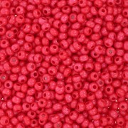 Perles rocailles Preciosa 11/0 2 mm - Terra Intensive - Red x20g