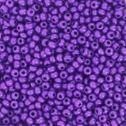Perles rocailles Preciosa 11/0 2 mm - Terra Intensive - Violet x20g