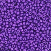 Perles rocailles Preciosa 11/0 2 mm - Terra Intensive - Violet x20g