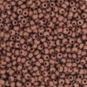 Perles rocailles Preciosa 11/0 2 mm - Terra Intensive - Dark Brown x20g