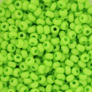 Perles rocailles Preciosa 8/0 3 mm - Terra Intensive - Green Mat x20g