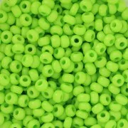 Perles rocailles Preciosa 8/0 3 mm - Terra Intensive - Green Mat x20g