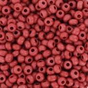 Perles rocailles Preciosa 8/0 3 mm - Terra Intensive - Brown Mat x20g