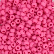 Perles rocailles Preciosa 8/0 3 mm - Terra Intensive - Pink Mat x20g