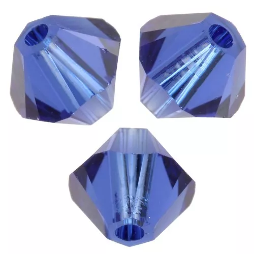 Toupies en cristal PureCrystal 5328 4 mm - Reinvented Dark Sapphire x50