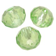 Perles rondes aplaties PureCrystal 5040 4 mm - Reinvented Peridot x20|raw }}
