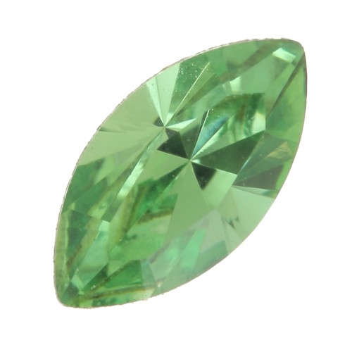 Navettes PureCrystal 4228 6x3 mm - Reinvented Peridot x4