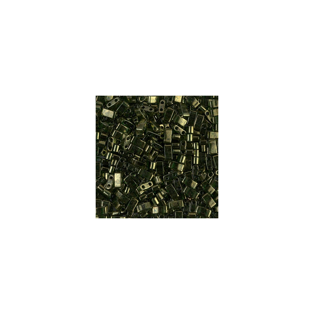 Perline Miyuki Tila Bianco Opaco 5x5 Mm - 7.2g, 2 Buchi, Per Gioielli Fai Da Te