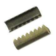 Embouts à serrer sans anneau 12 mm bronze x10|raw }}