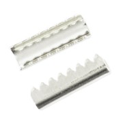 Embouts à serrer sans anneau 12 mm argenté x10|raw }}