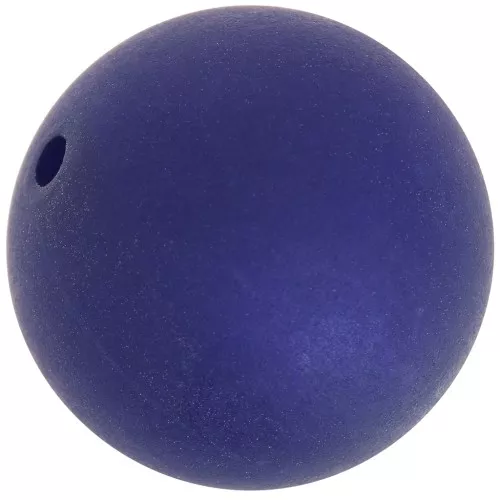 Perle ronde Polaris Dépolie 25 mm Dark Indigo x1