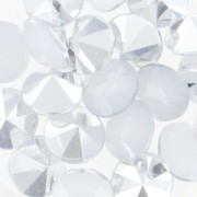 Cabochon rond 8 mm White Opal x20