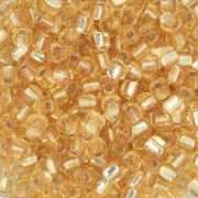 Miyuki 8/0 Triangle TR8-1102 - Gold Silver Lined x8g|raw }}