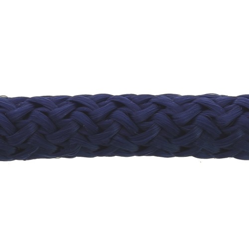 Corde tressée  5 mm Bleu marine x1m