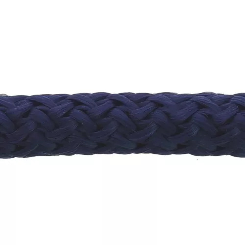 Corde tressée  5 mm Bleu marine x1m