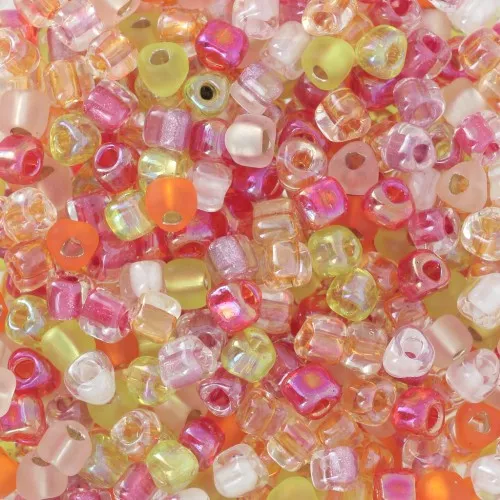 Mix Triangles Miyuki 8/0 TR8-MIX-17 - Flamingo Road x8g